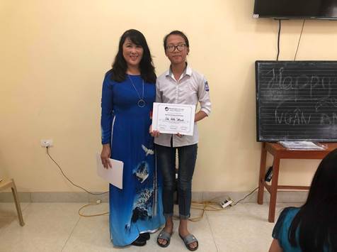 My student Hạnh